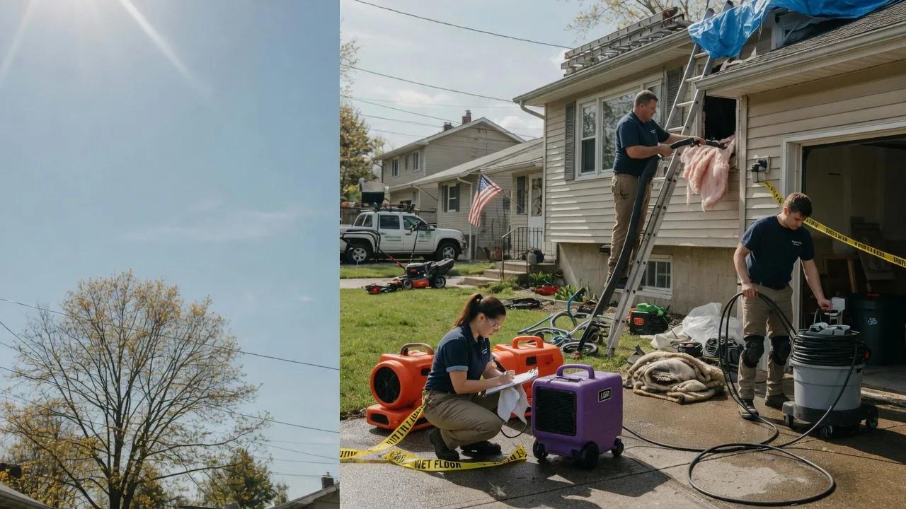 Emergency Water Removal in Bluffton, OH near me
